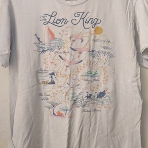 Disney The Lion King Pride Rock Map Tee